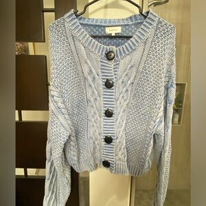 Bohme light blue cardigan